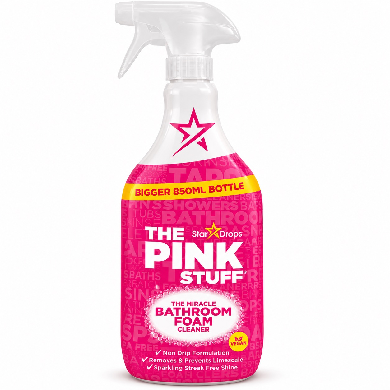The Pink Stuff The Miracle Bathroom Foam Cleaner – пяна за почистване на баня, 850 мл