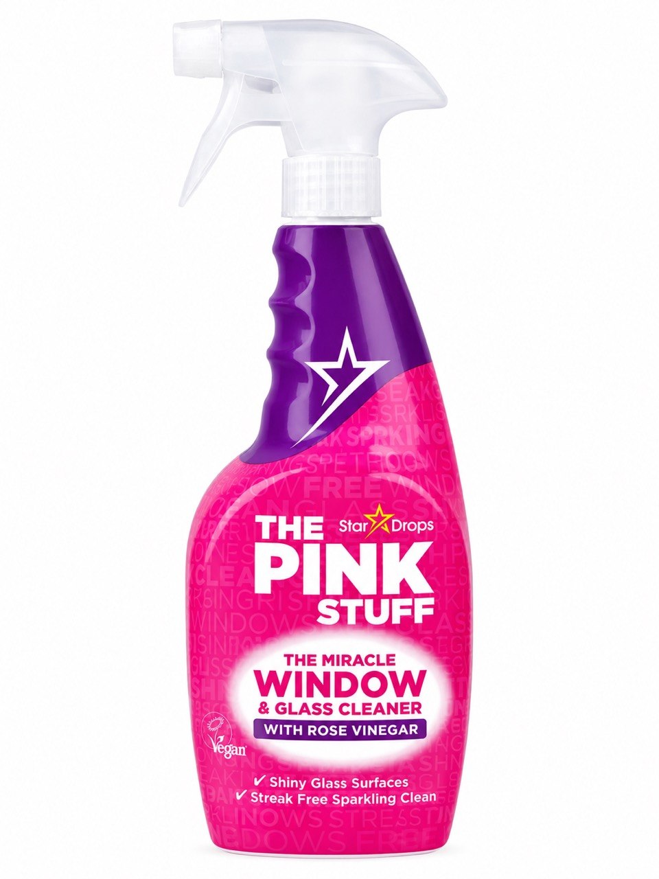 Star Drops The Pink Stuff – препарат за прозорци и стъкло с розов оцет