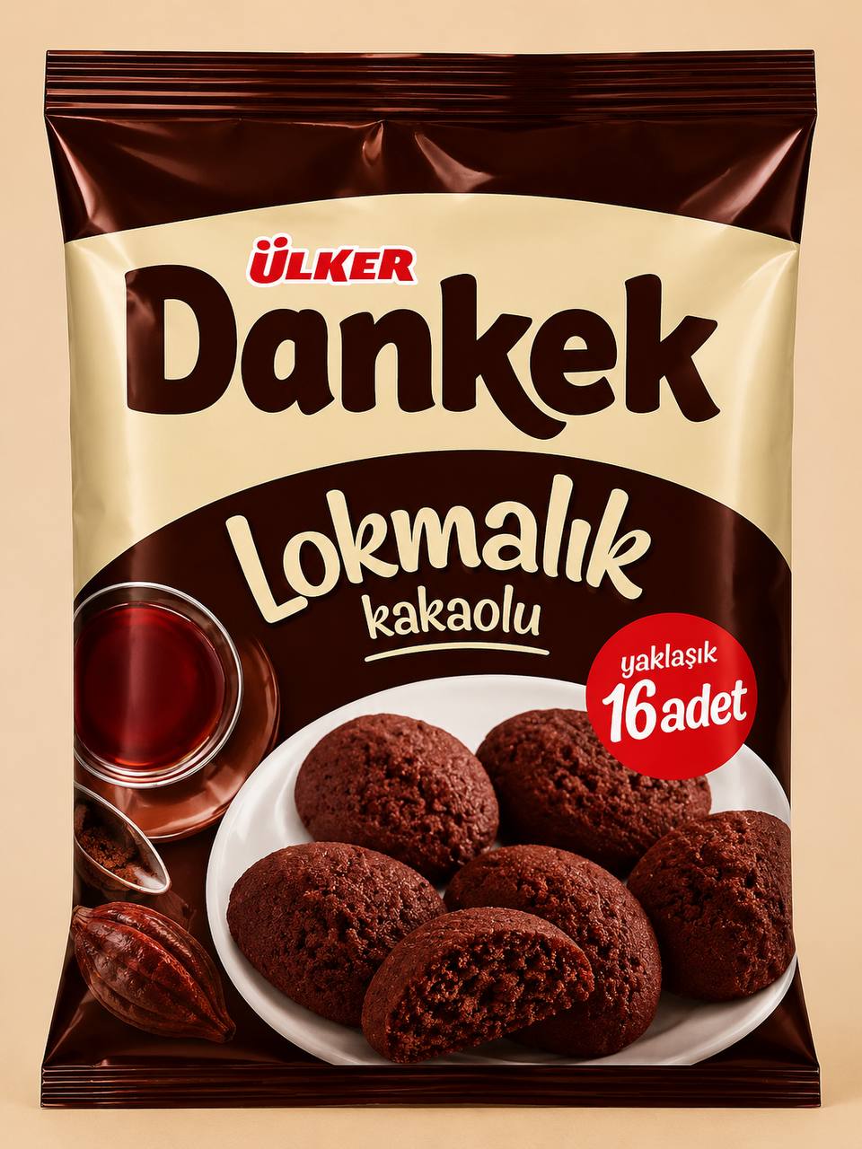 Ülker Dankek Lokmalık какаови кексчета