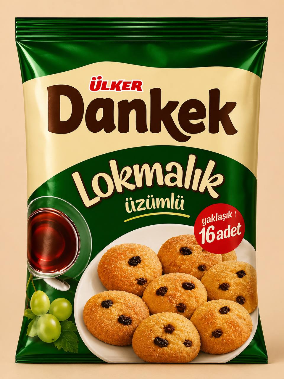 Ülker Dankek Lokmalık със стафиди