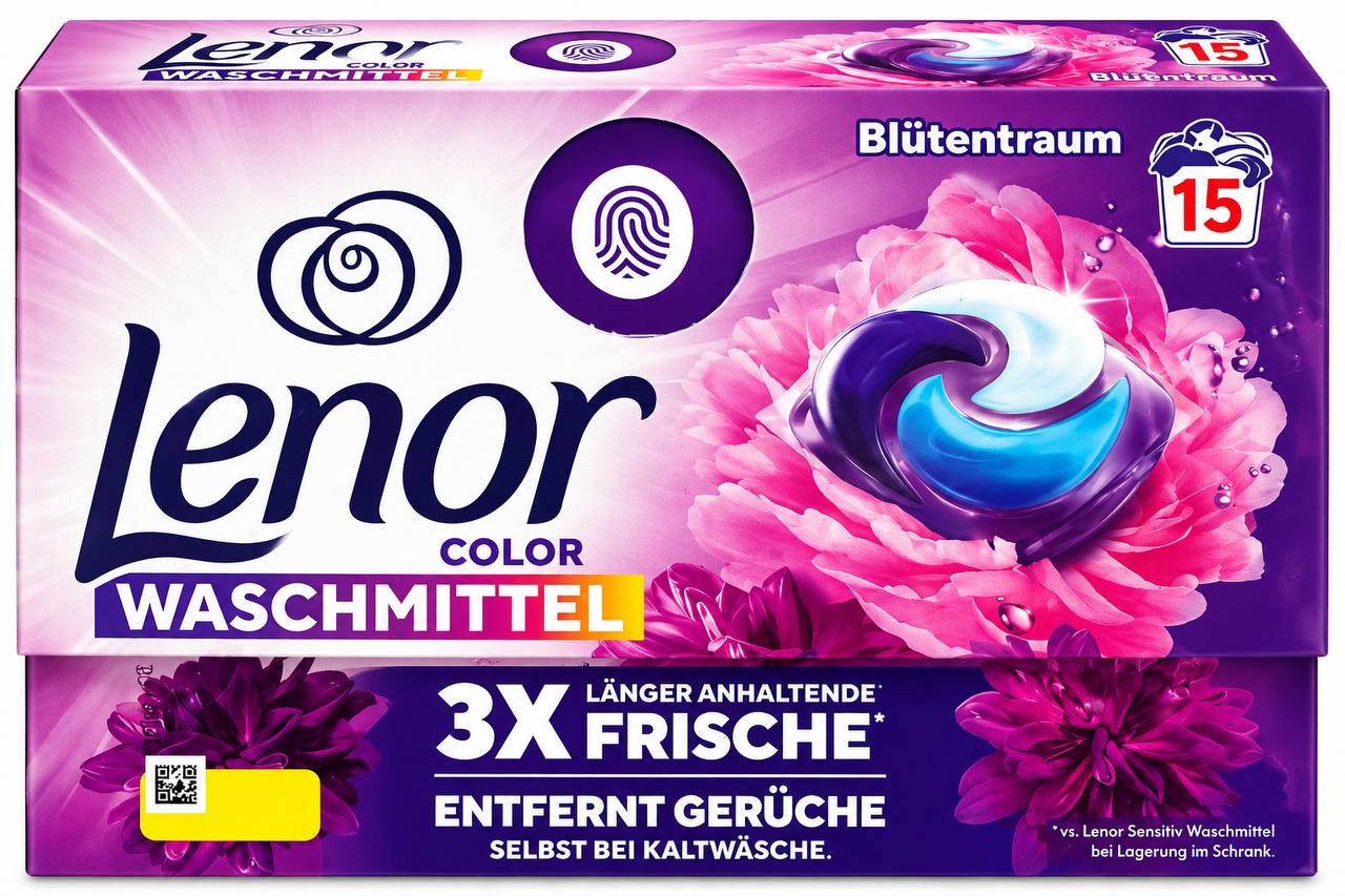 Lenor Blütentraum – капсули за пране, 15 бр.