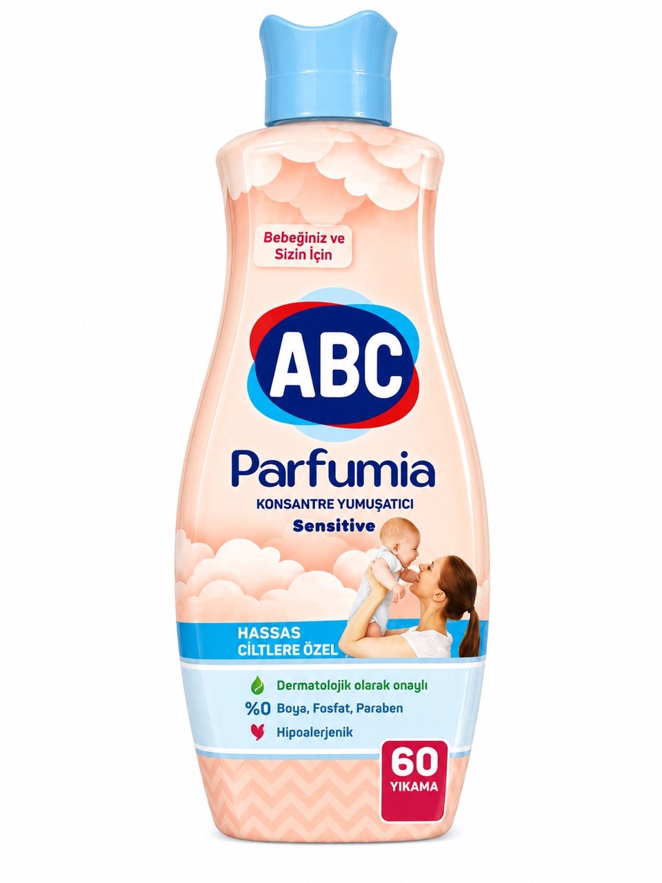 ABC Parfumia Sensitive омекотител за дрехи