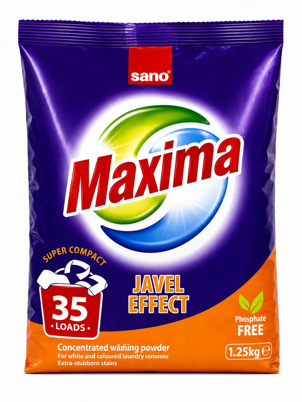 Sano Maxima Прах за пране Javel Effect